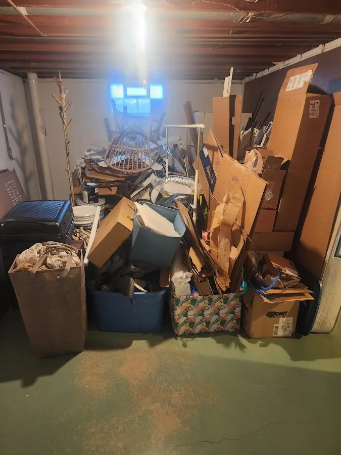 Roll-off dumpster container at job site for Construction Dumpster Rental in Ingleside